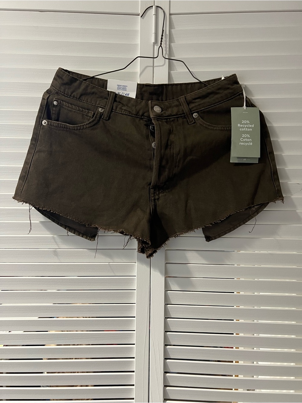 NWT! H&M Cheeky Denim Shorts Size 8